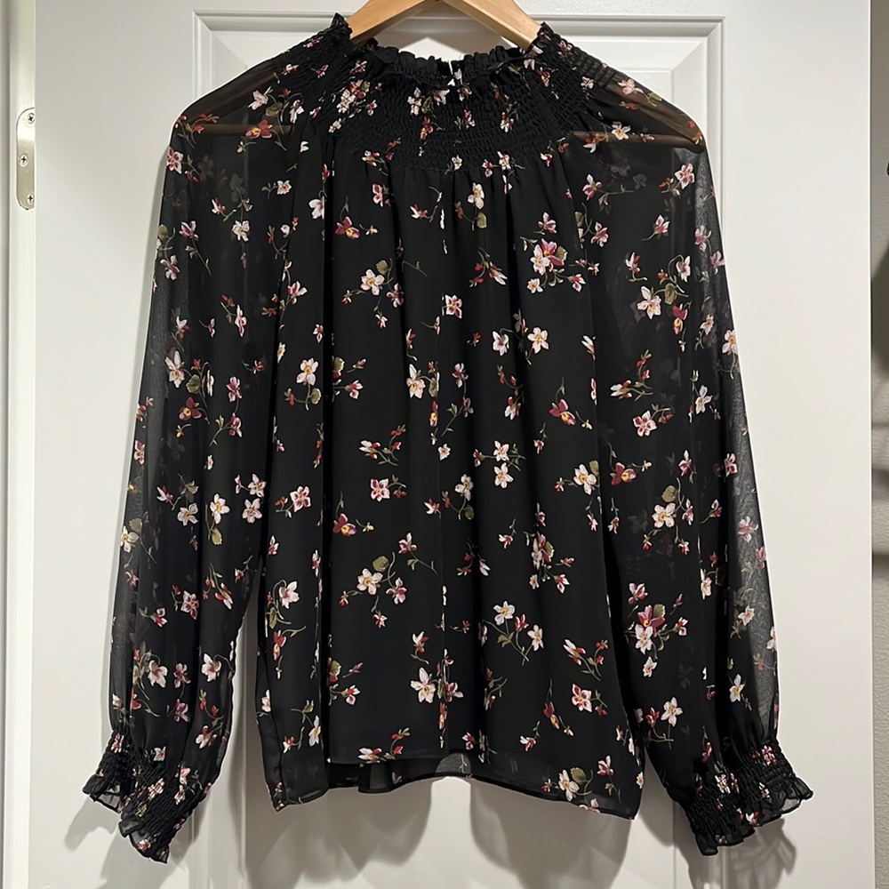 Madewell M Floral Blouse